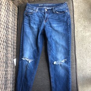 Old navy boyfriend skinny jeans